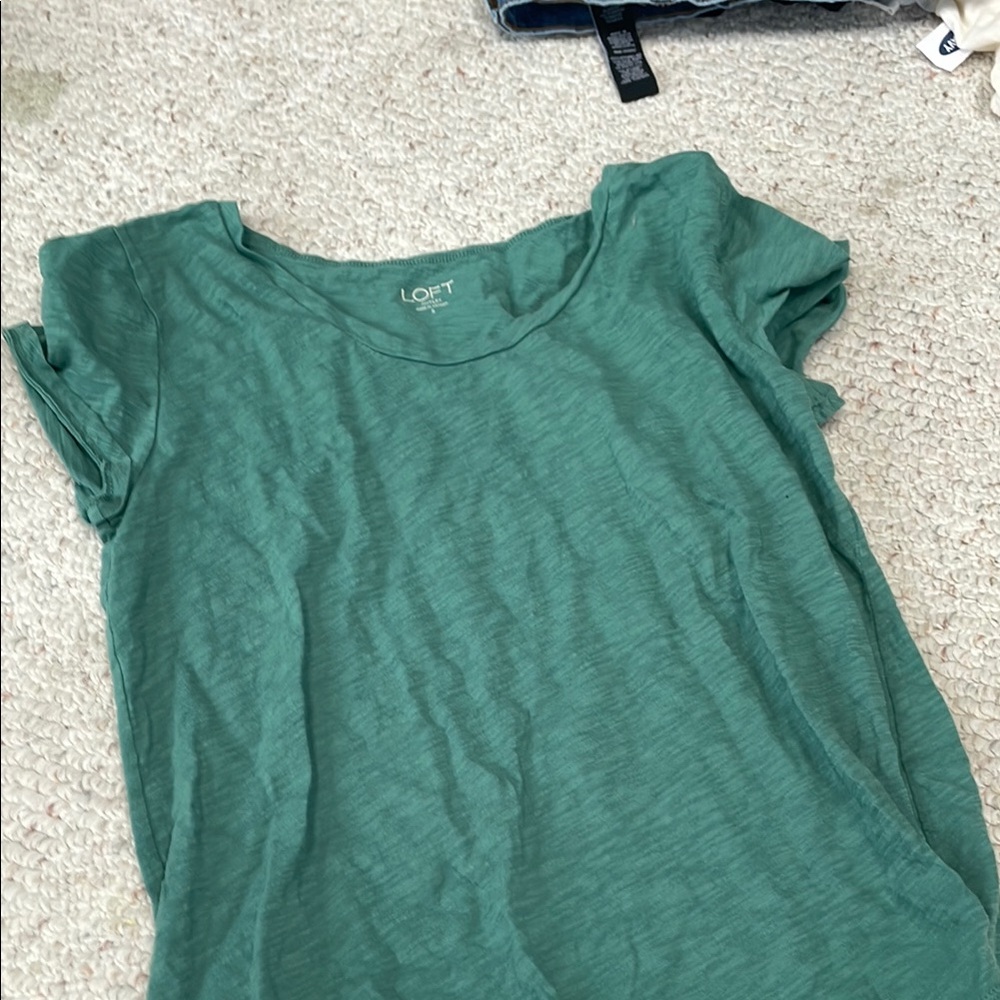 LOFT Green Women's Top